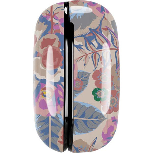 Warm Taupe Floral Galaxy Buds Pro Skin