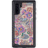 Warm Taupe Floral Galaxy Note 10 Waterproof Case