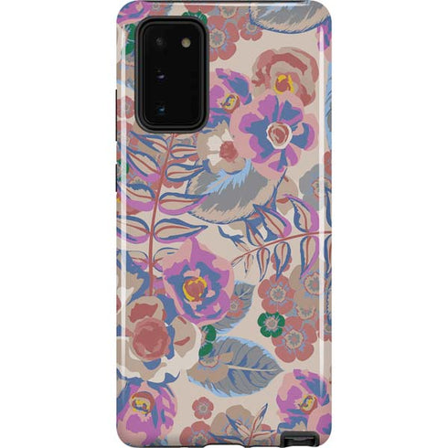Warm Taupe Floral Galaxy Note20 5G Pro Case