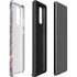 Warm Taupe Floral Galaxy Note20 5G Pro Case