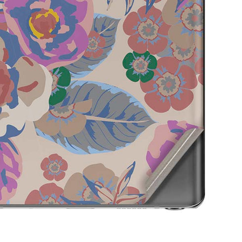 Warm Taupe Floral Galaxy Note20 5G Skin