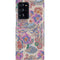 Warm Taupe Floral Galaxy Note20 Ultra 5G Lite Case