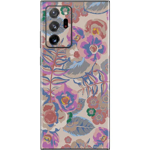 Warm Taupe Floral Galaxy Note20 Ultra 5G Skin