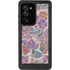 Warm Taupe Floral Galaxy Note20 Ultra 5G Waterproof Case