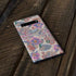 Warm Taupe Floral Galaxy S10 Plus Skin