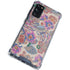 Warm Taupe Floral Galaxy S20 FE Clear Case
