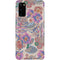 Warm Taupe Floral Galaxy S20 Lite Case