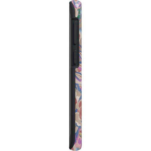 Warm Taupe Floral Galaxy S20 Plus Pro Case