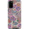Warm Taupe Floral Galaxy S20 Pro Case
