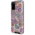 Warm Taupe Floral Galaxy S20 Pro Case