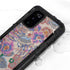 Warm Taupe Floral Galaxy S20 Waterproof Case