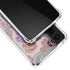 Warm Taupe Floral Galaxy S21 Plus 5G Clear Case