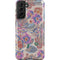 Warm Taupe Floral Galaxy S21 Plus 5G Pro Case