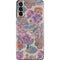 Warm Taupe Floral Galaxy S21 Plus 5G Skin