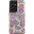 Warm Taupe Floral Galaxy S21 Ultra 5G Pro Case