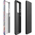 Warm Taupe Floral Galaxy S21 Ultra 5G Pro Case