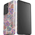 Warm Taupe Floral Galaxy S21 Ultra 5G Pro Case