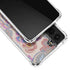 Warm Taupe Floral Galaxy S22 Clear Case