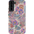 Warm Taupe Floral Galaxy S22 Plus Pro Case
