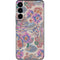 Warm Taupe Floral Galaxy S22 Skin