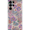 Warm Taupe Floral Galaxy S22 Ultra Skin