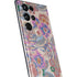 Warm Taupe Floral Galaxy S22 Ultra Skin