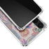 Warm Taupe Floral Galaxy S23 Clear Case