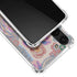 Warm Taupe Floral Galaxy S23 Plus Clear Case