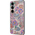 Warm Taupe Floral Galaxy S23 Skin