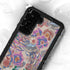 Warm Taupe Floral Galaxy S23 Waterproof Case