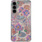 Warm Taupe Floral Galaxy S24 Plus Clear Case