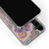 Warm Taupe Floral Galaxy S24 Plus Clear Case