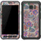 Warm Taupe Floral Galaxy S7 Active Skin