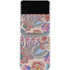 Warm Taupe Floral Galaxy Z Flip4 5G Skin