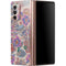 Warm Taupe Floral Galaxy Z Fold2 5G Skin
