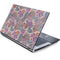 Warm Taupe Floral Generic Laptop Skin