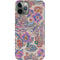 Warm Taupe Floral iPhone 11 Pro Lite Case