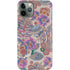 Warm Taupe Floral iPhone 11 Pro Lite Case