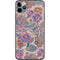 Warm Taupe Floral iPhone 11 Pro Max Skin