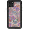 Warm Taupe Floral iPhone 11 Pro Max Waterproof Case
