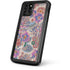Warm Taupe Floral iPhone 11 Pro Waterproof Case