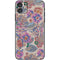 Warm Taupe Floral iPhone 11 Skin