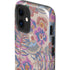 Warm Taupe Floral iPhone 12 Mini Impact Case