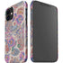 Warm Taupe Floral iPhone 12 Mini Lite Case