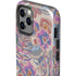 Warm Taupe Floral iPhone 12 Pro Max Impact Case