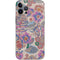 Warm Taupe Floral iPhone 12 Pro Max Skin