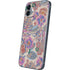 Warm Taupe Floral iPhone 12 Skin