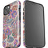 Warm Taupe Floral iPhone 13 Impact Case