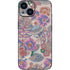 Warm Taupe Floral iPhone 13 Mini Skin