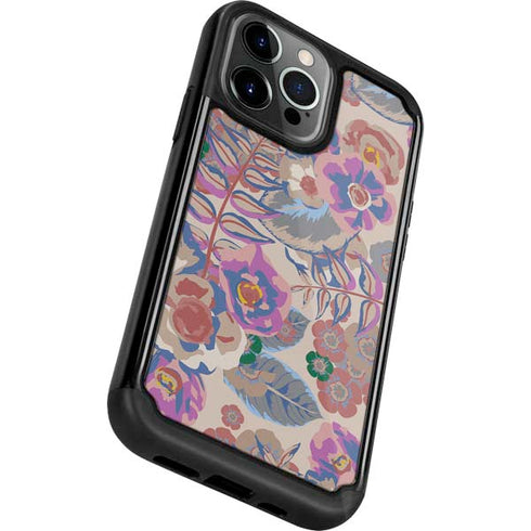 Warm Taupe Floral iPhone 13 Pro Cargo Case